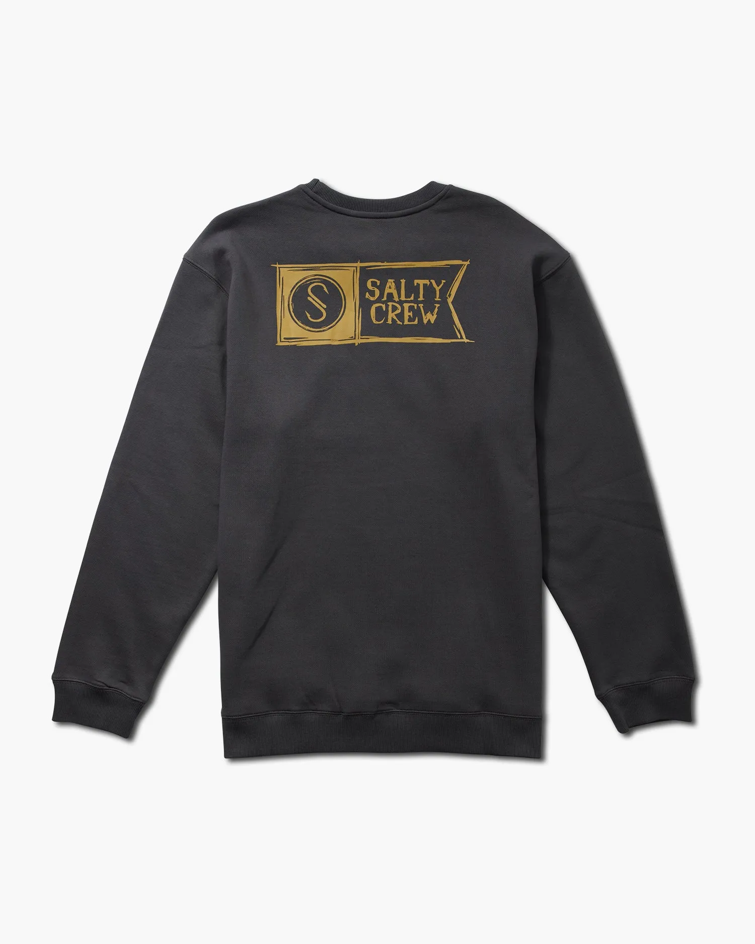 Sketchy Alpha Charcoal Crew Fleece