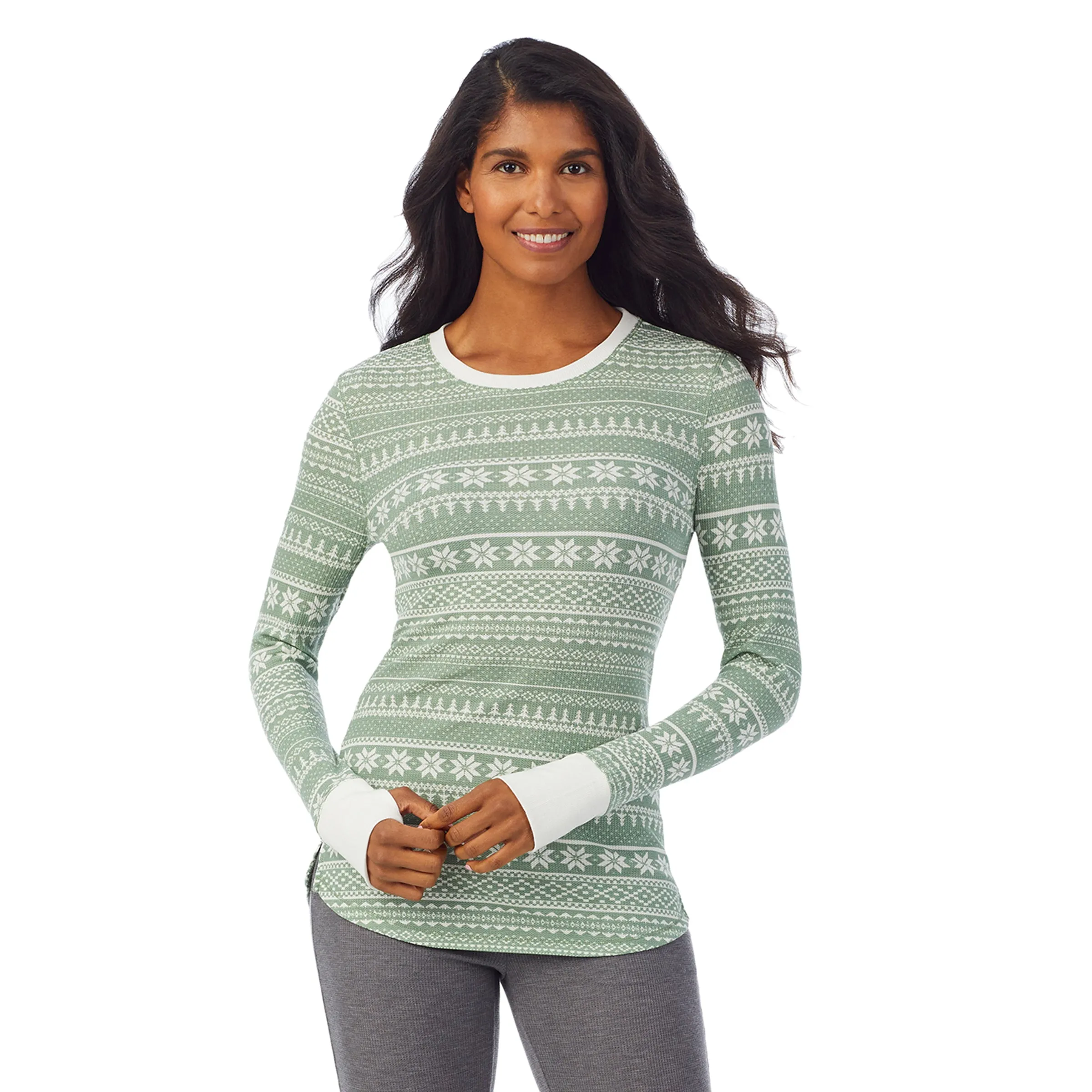 Stretch Thermal Long Sleeve Crew