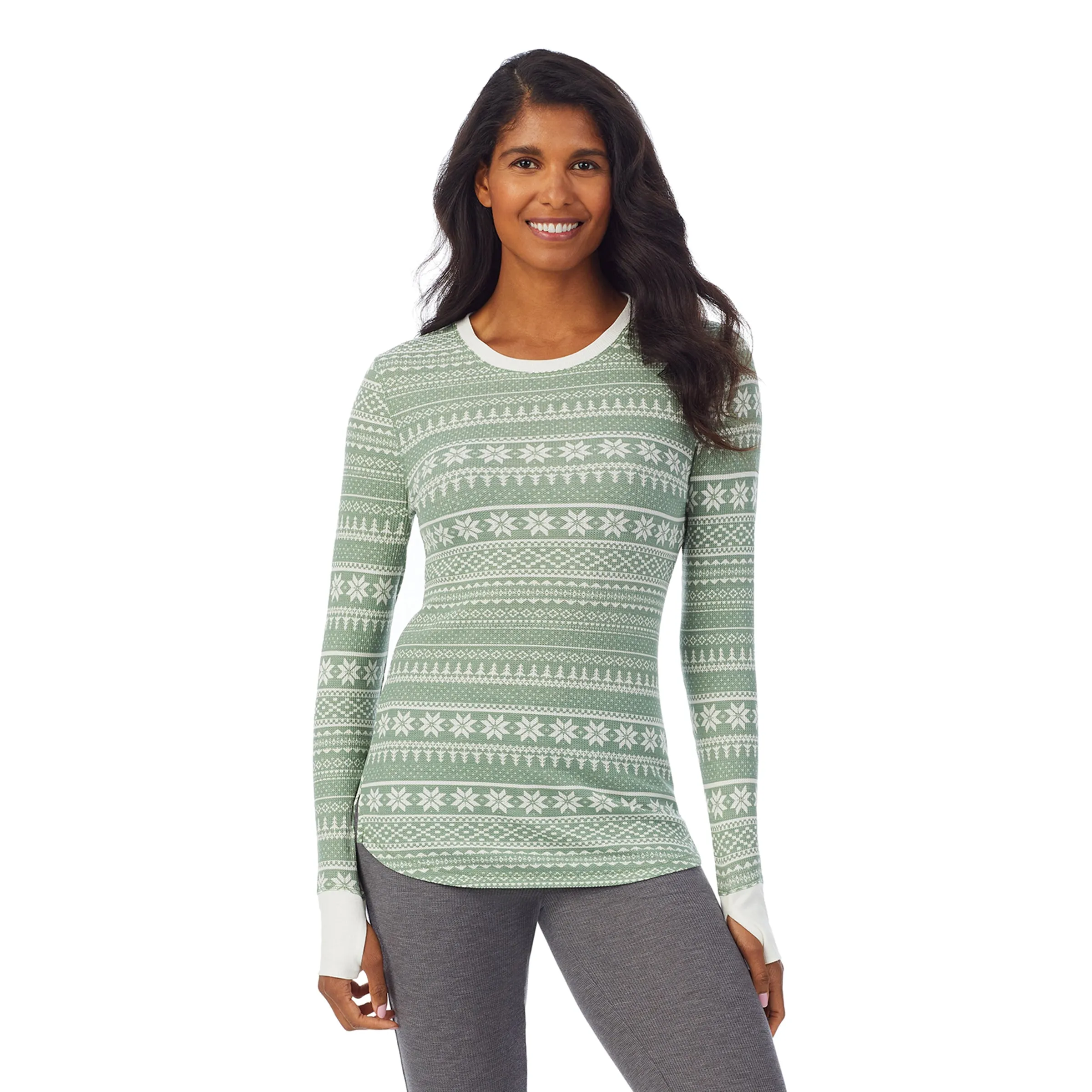 Stretch Thermal Long Sleeve Crew