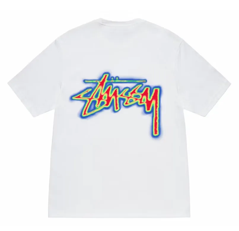 Stussy Thermal Stock Tee White