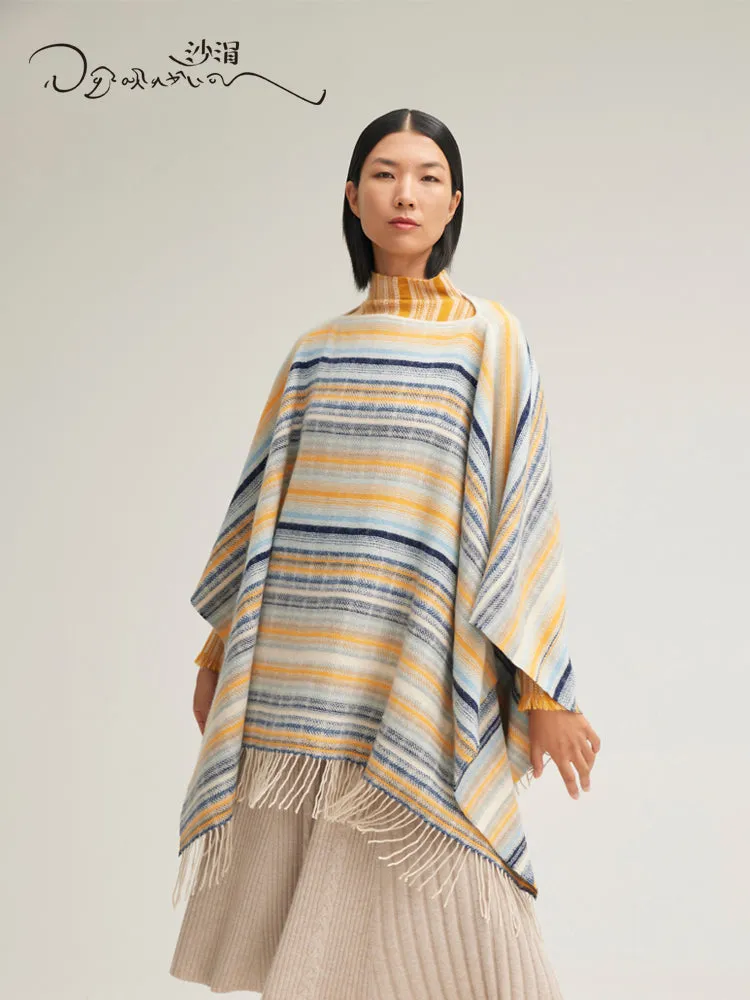 Tibetan Pulu handmade cashmere cloak