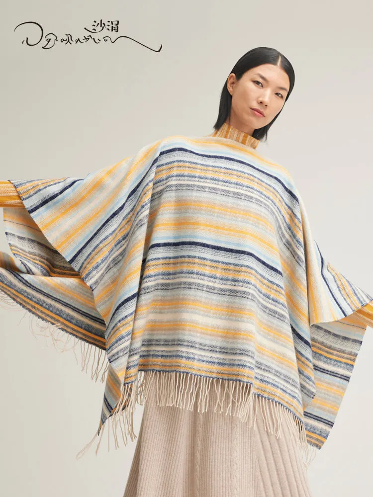 Tibetan Pulu handmade cashmere cloak