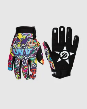 UNIT Peace Out Kids Riding Gloves