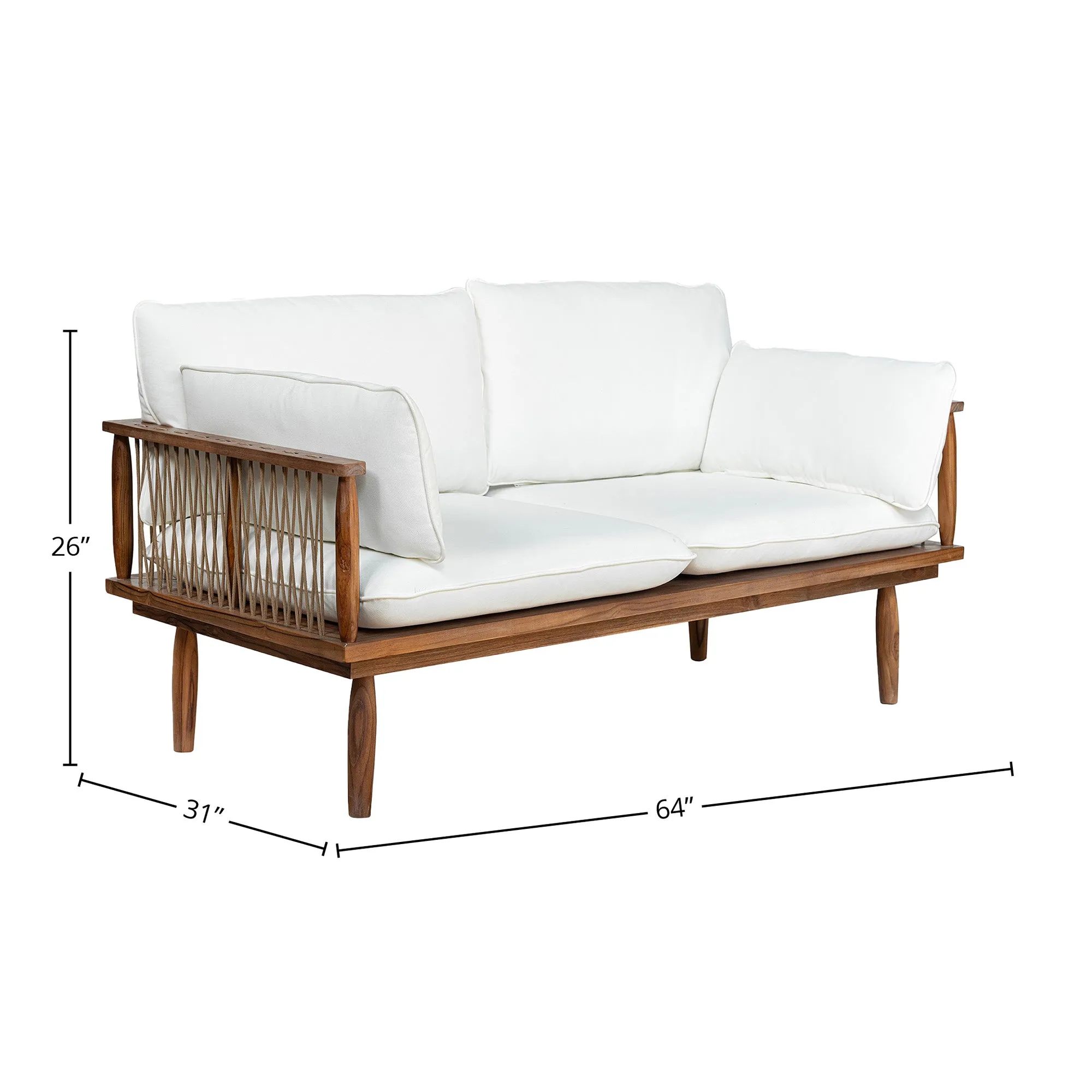 Vineyard Outdoor - Loveseat