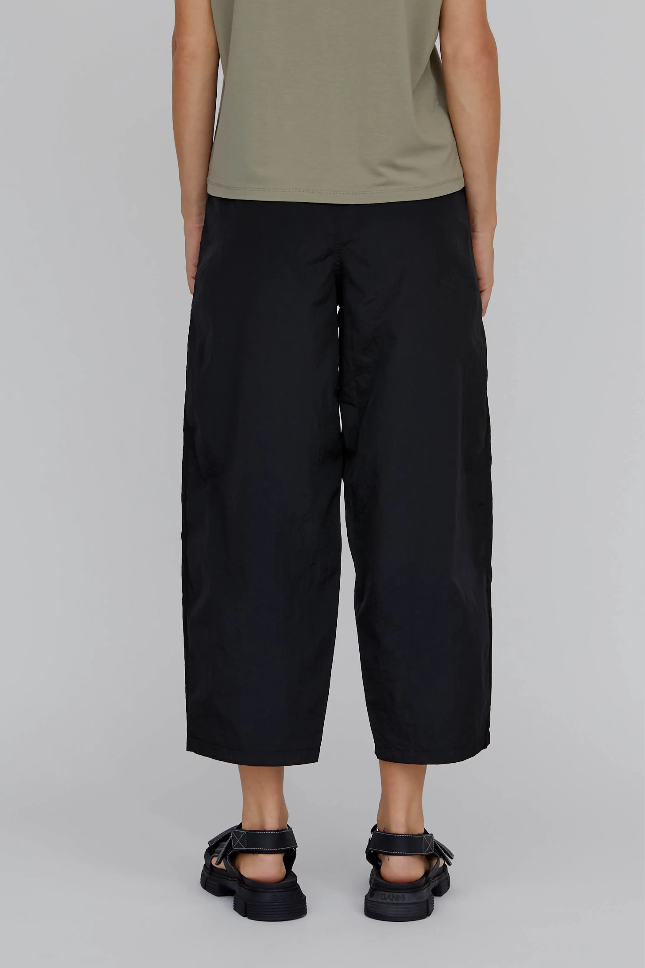 Viola Cropped Pants - Black