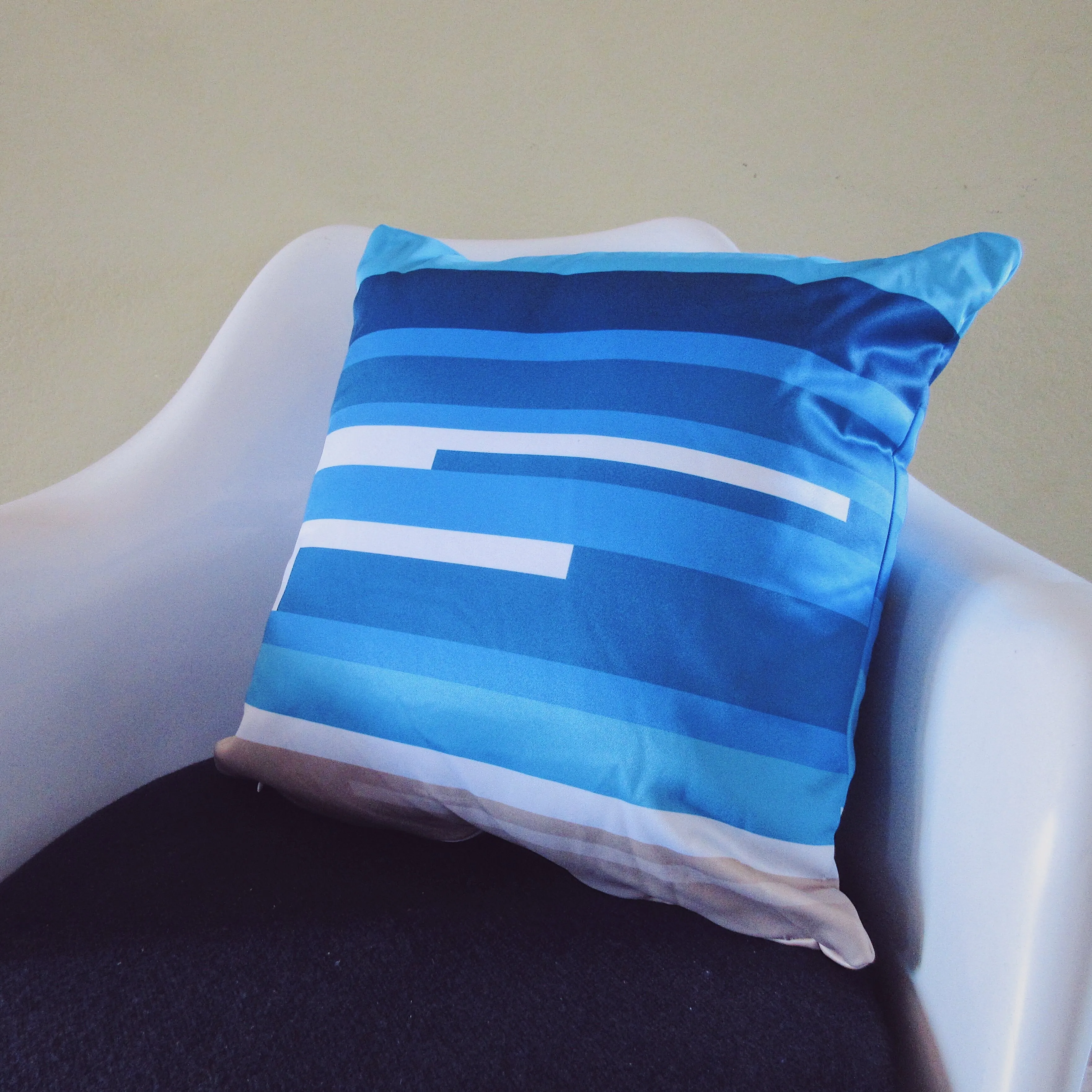 Waves Indoor or Outdoor Pillow